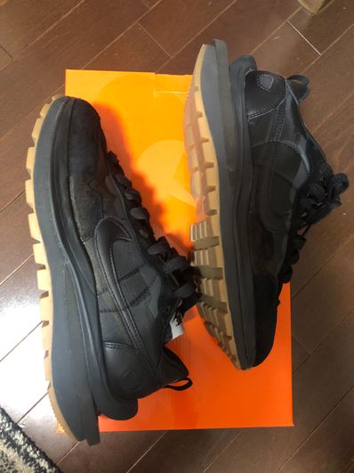 sacai × Nike VaporWaffle "Black Gum"