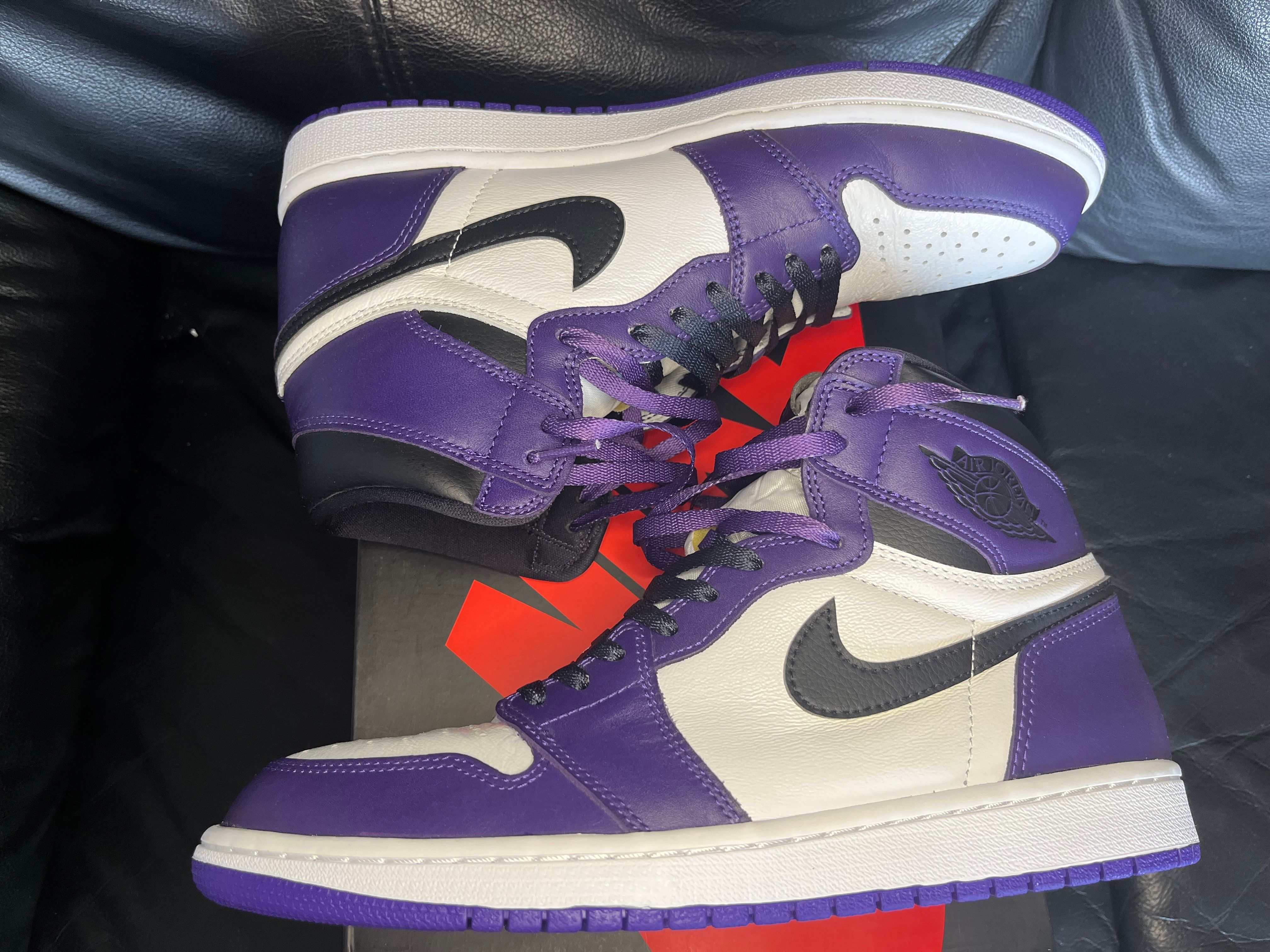 Nike Air Jordan 1 Retro High OG "Court Purple White/Black" (2020)