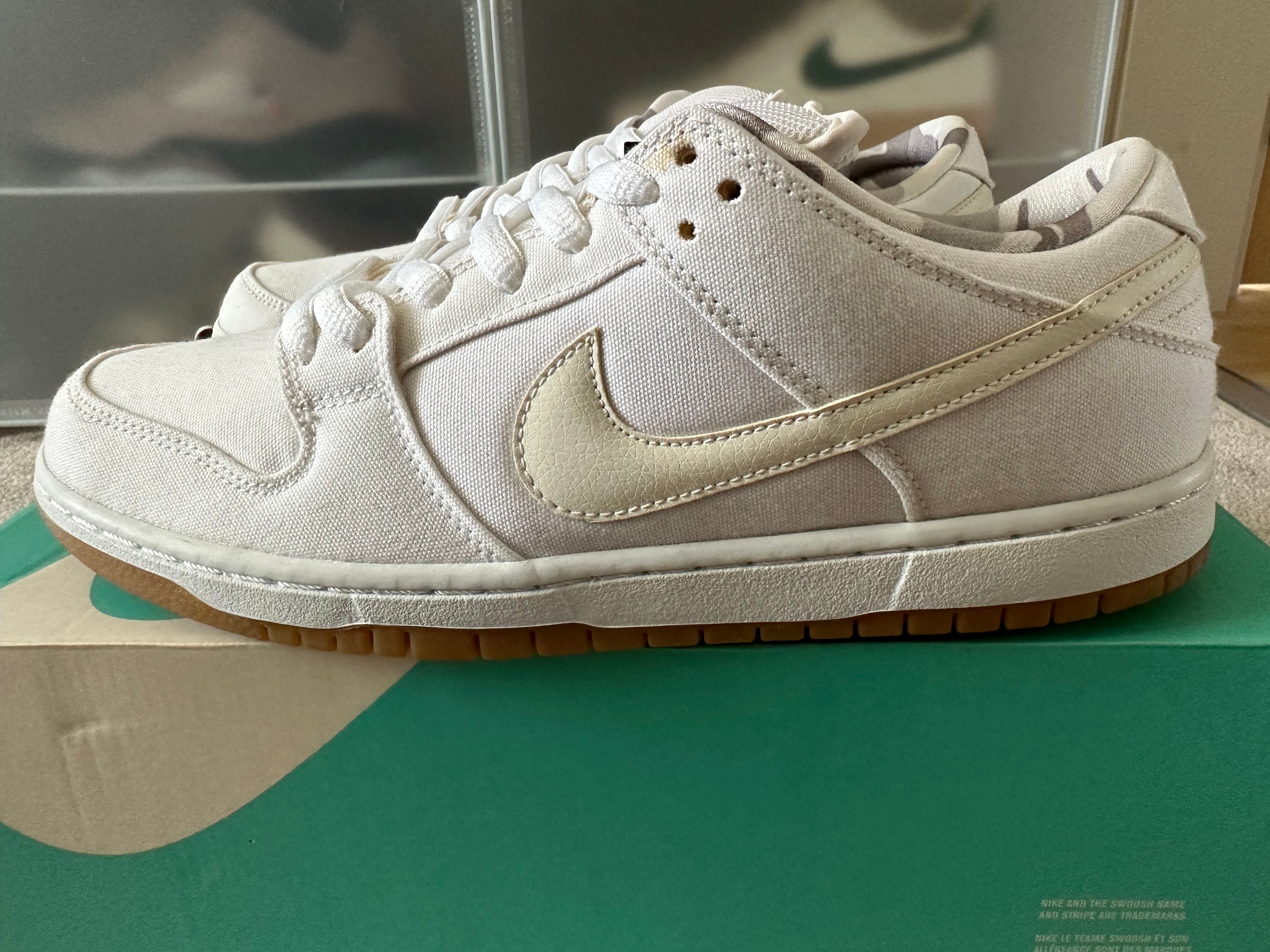 Nike SB Dunk Low Pro "Pure Platinum" 