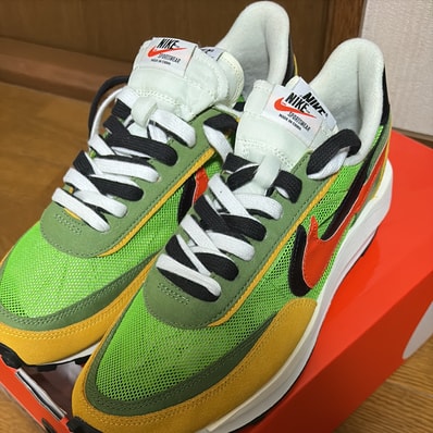 sacai × Nike LDV Waffle "Green"