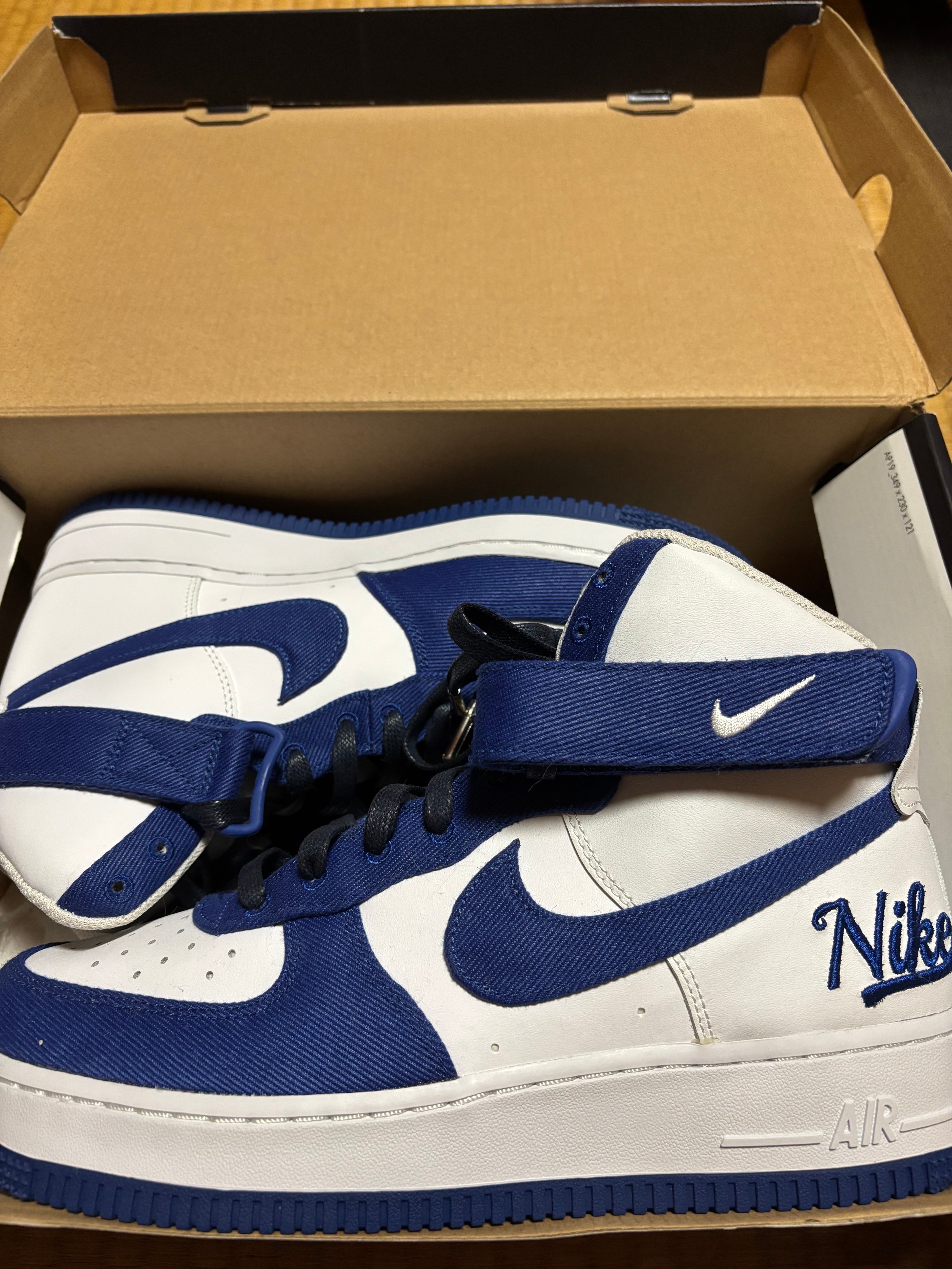 Nike Air Force 1 High EMB "Dodgers"
