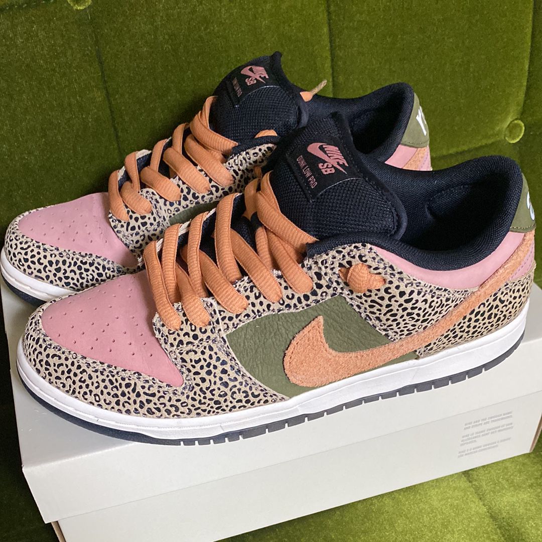 Arts Rec × Nike SB Dunk Low Pro "Rust Pink and Rough Green"