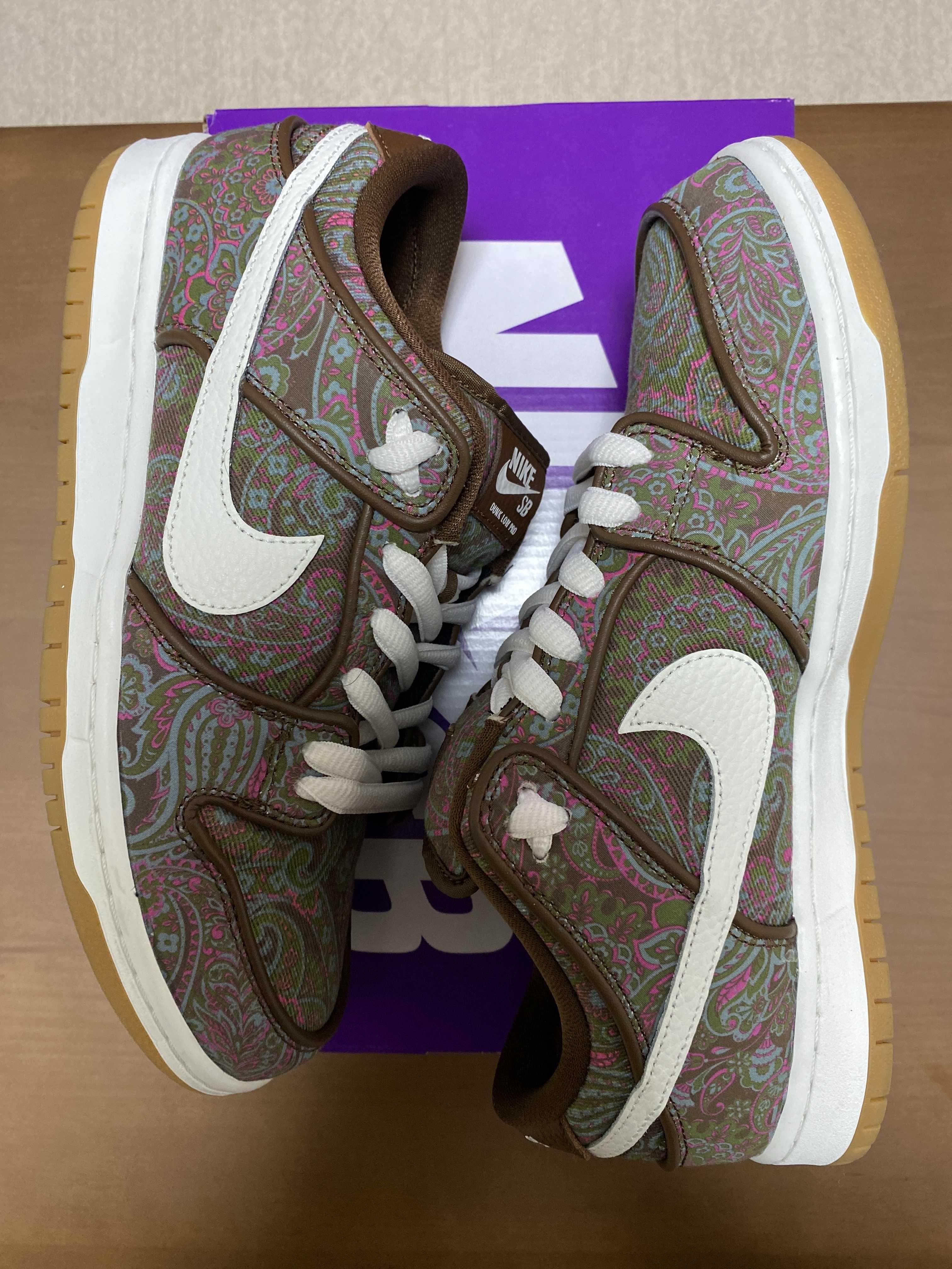 Nike SB Dunk Low PRM "Brown Paisley"