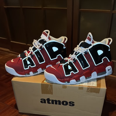 Nike Air More Uptempo ’96 "Black and Varsity Red" (2021)