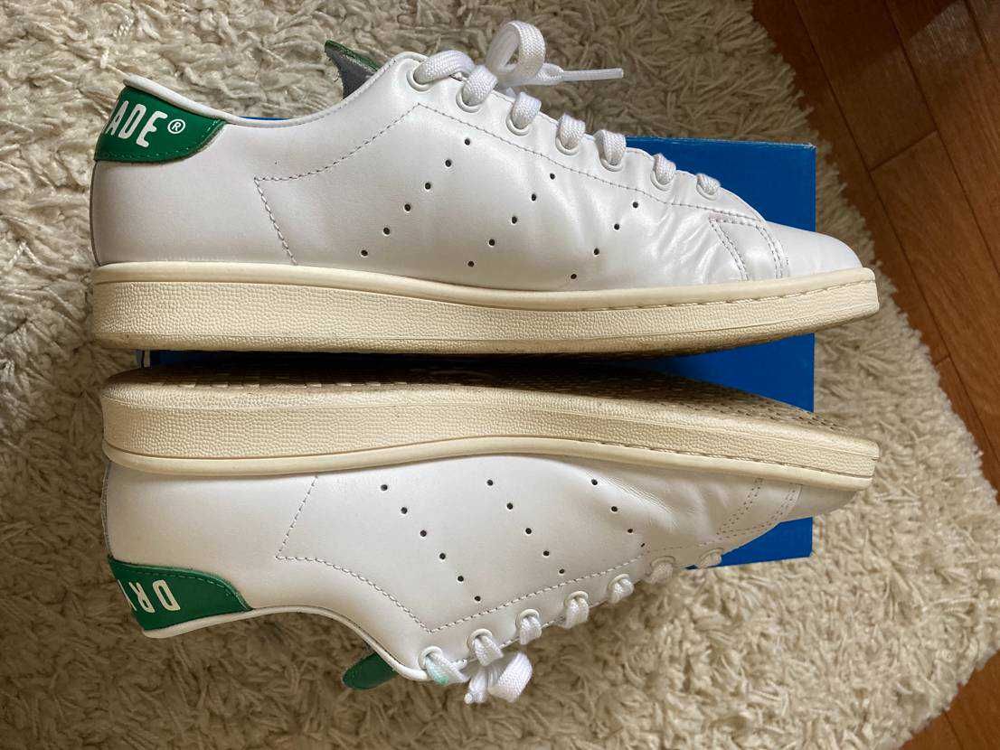 HUMAN MADE × adidas Stan Smith "Footwear White/Green"