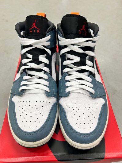 FACETASM × Nike Air Jordan 1 Mid "White/Navy"