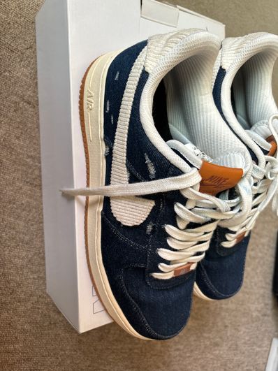 Levi’s®︎ × Nike Air Force 1 Low "White/Denim" (Nike By You)