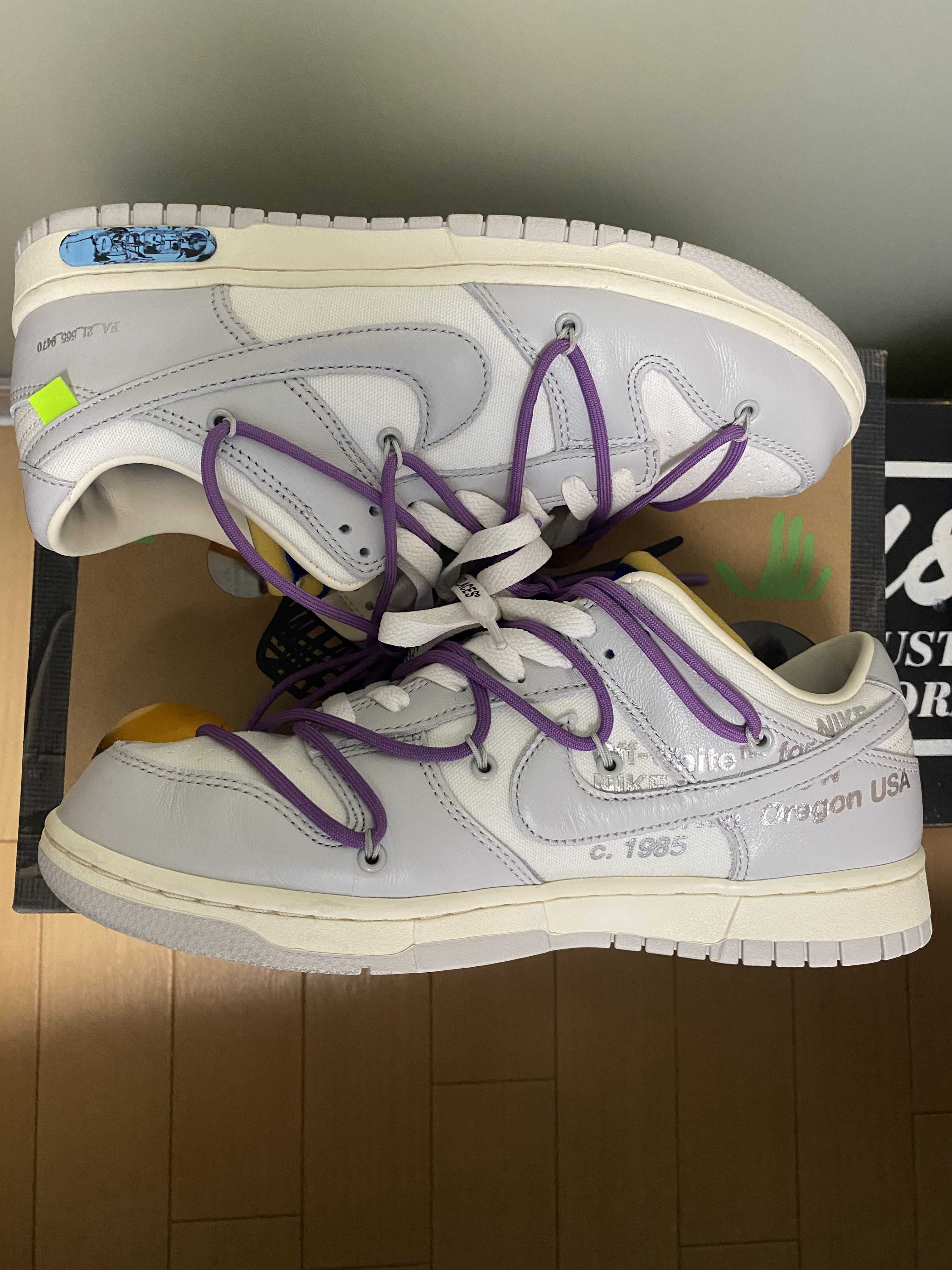 Off-White × Nike Dunk Low 1 of 50 "Lot.48" 
