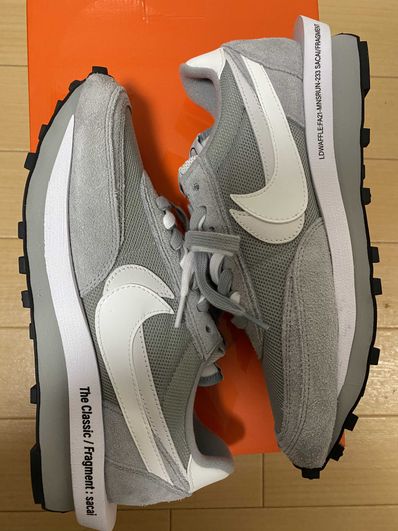 Fragment × sacai × Nike LD Waffle "Light Smoke Grey"