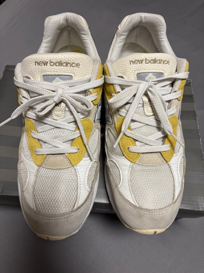 Paperboy × New Balance 992 "Fried Egg"