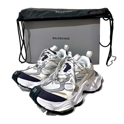 BALENCIAGA Cargo Sneaker "White/Grey"