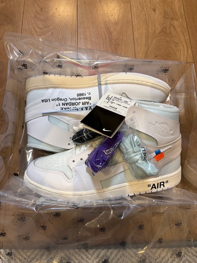 Virgil Abloh Archive (V.A.A.) × Nike Air Jordan 1 Retro High OG "Alaska"