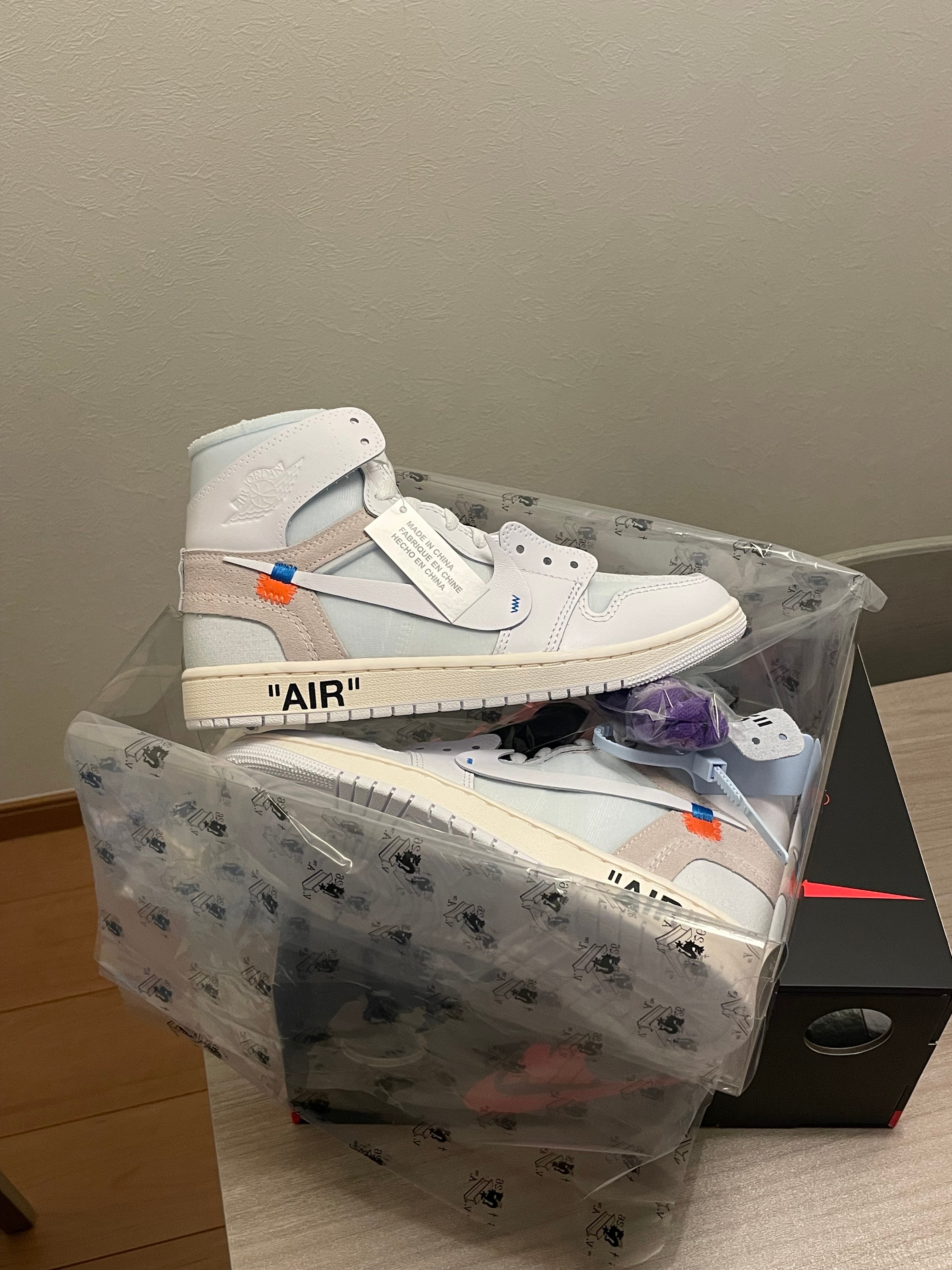 Virgil Abloh Archive (V.A.A.) × Nike Air Jordan 1 Retro High OG "Alaska"