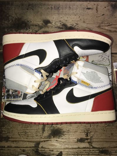 UNION × Nike Air Jordan 1 Retro High OG NRG "Varsity Red/Wolf Grey"