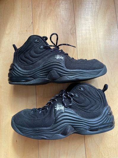 Stussy × Nike Air Penny 2 "Black"