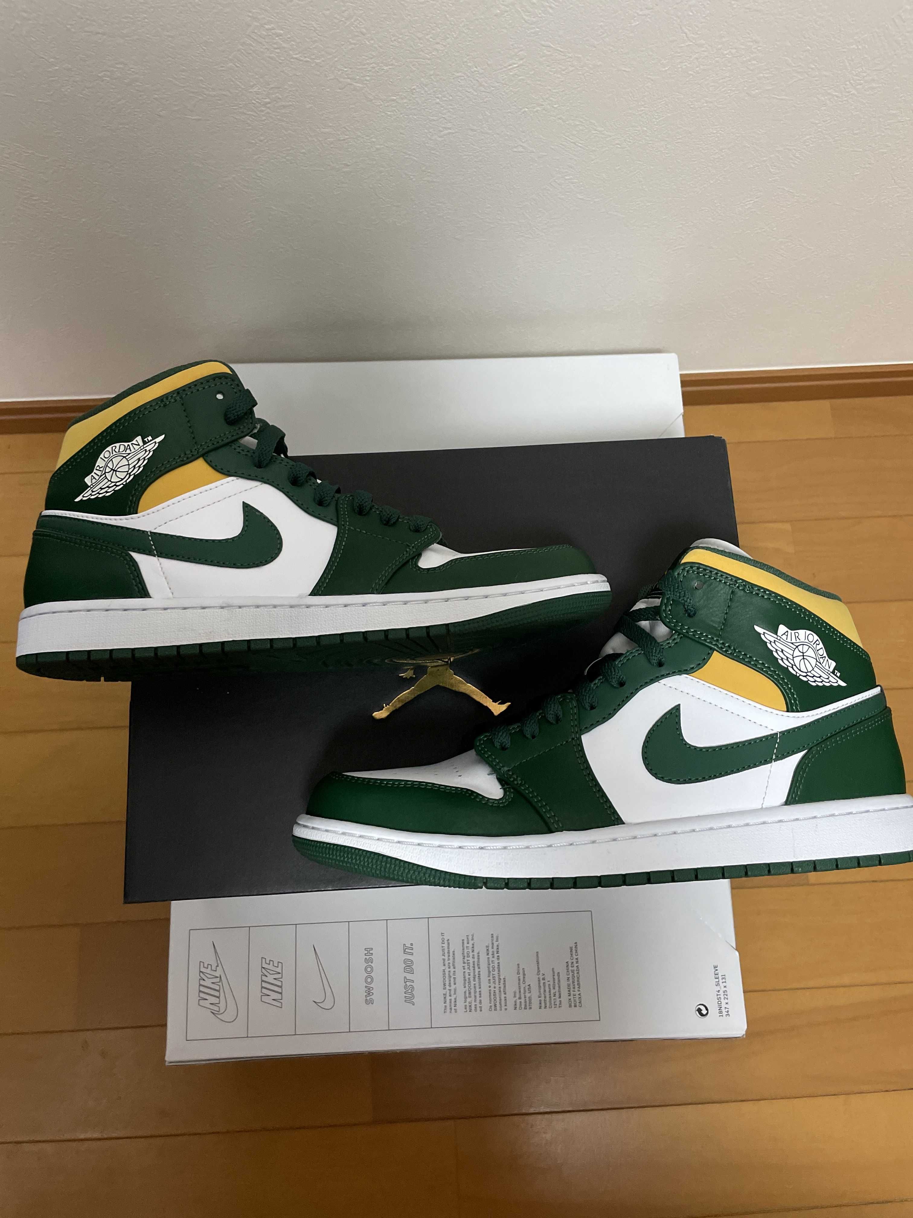 Nike Air Jordan 1 Mid "Seattle Supersonics" 