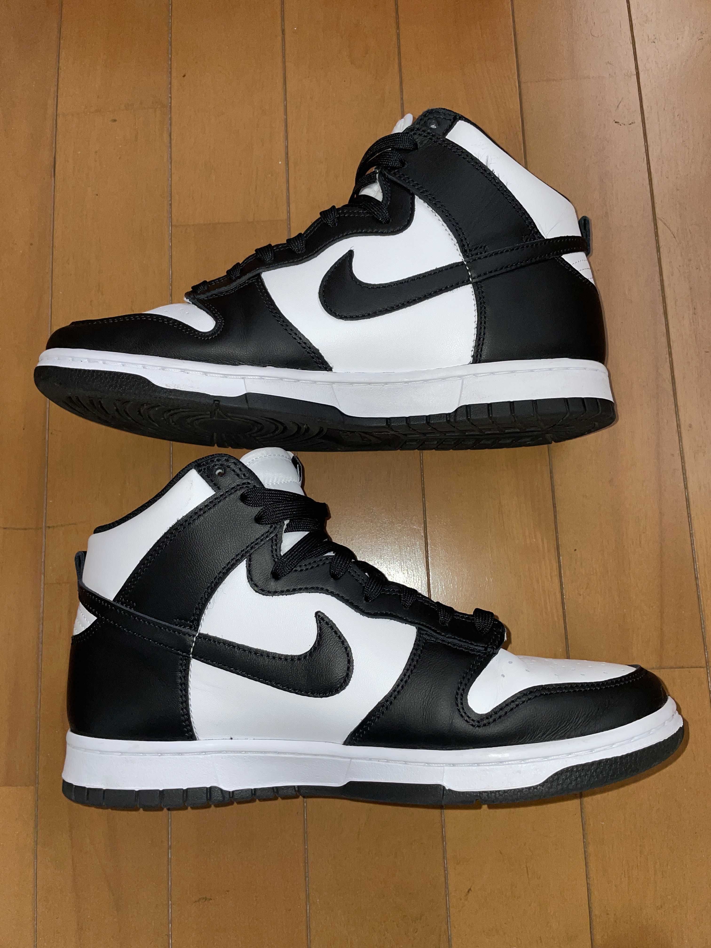 Nike Dunk High "Black and White"