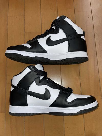 Nike Dunk High "Black and White"
