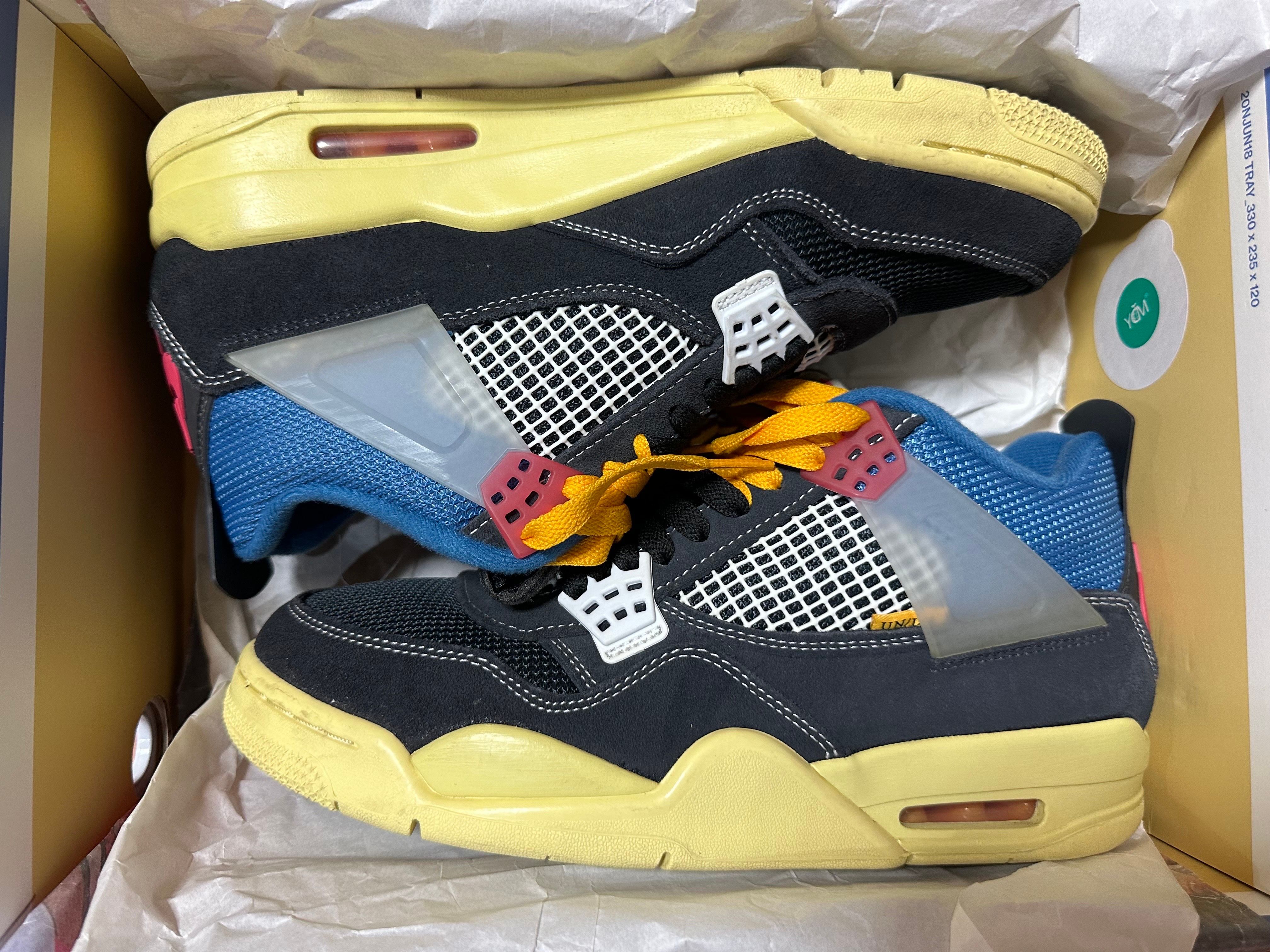 UNION × NIKE AIR JORDAN 4 "OFF NOIR"