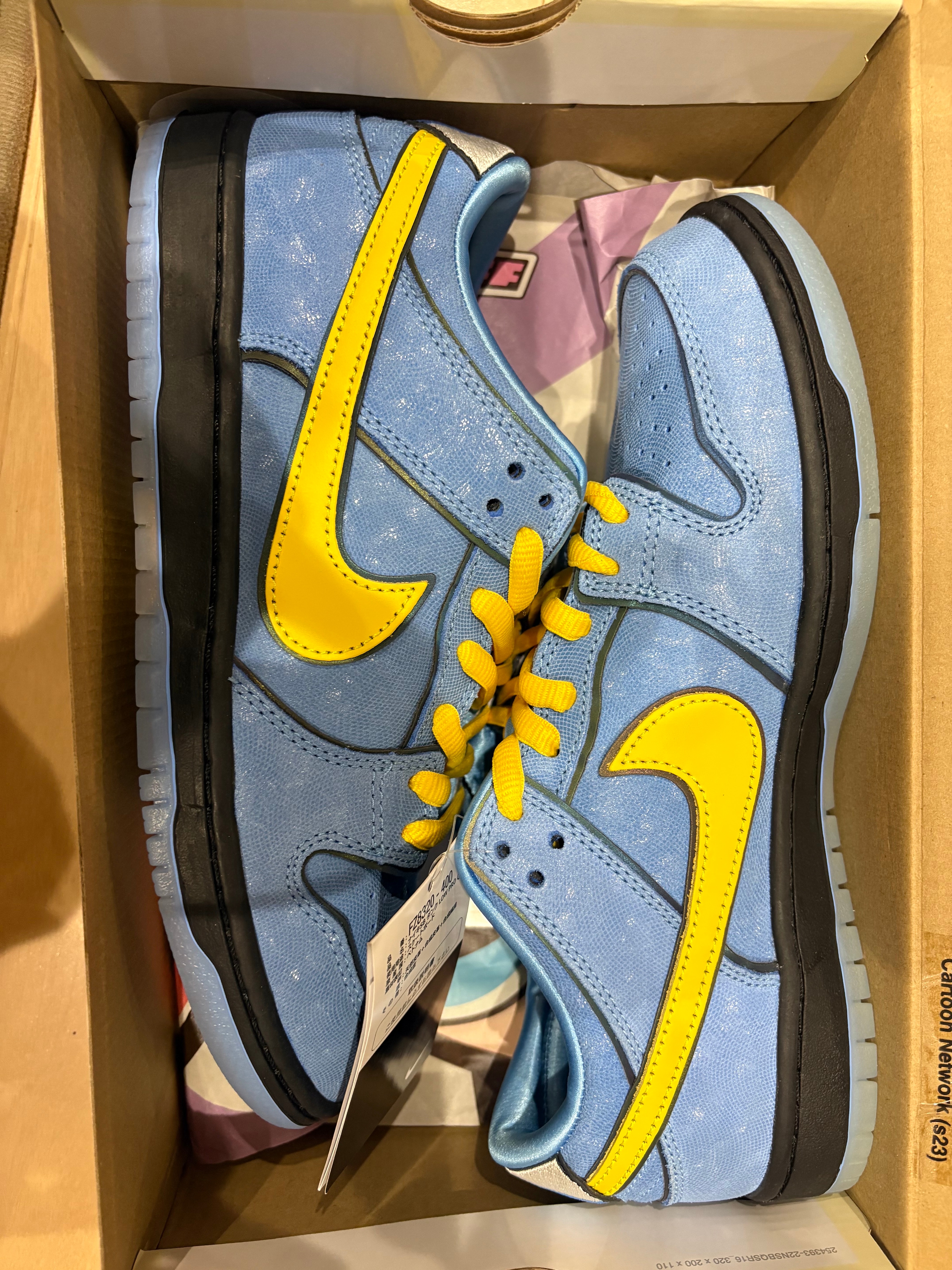 The Powerpuff Girls × Nike SB Dunk Low Pro QS "Bubbles"