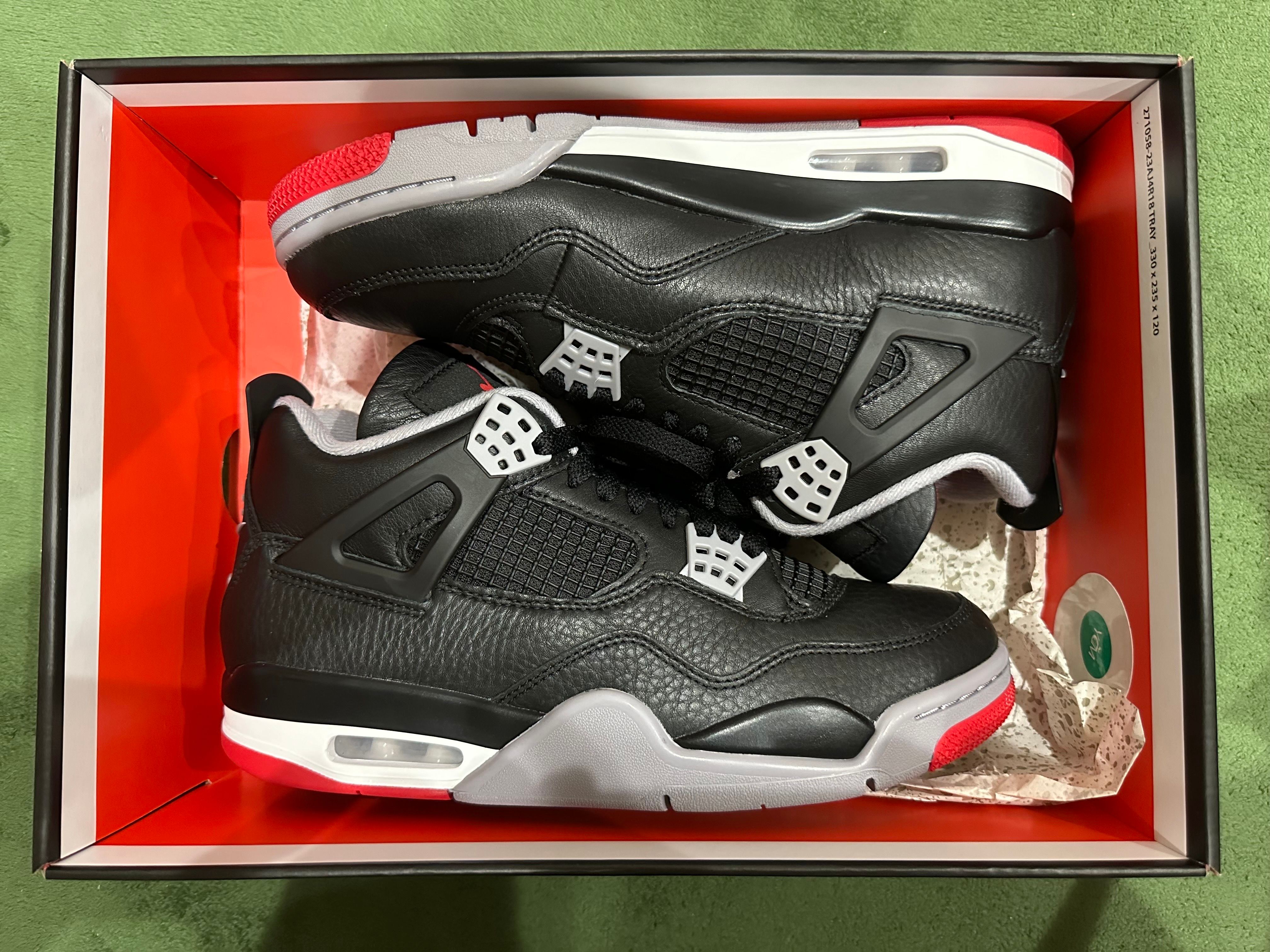 Nike Air Jordan 4 Retro "Bred Reimagined"