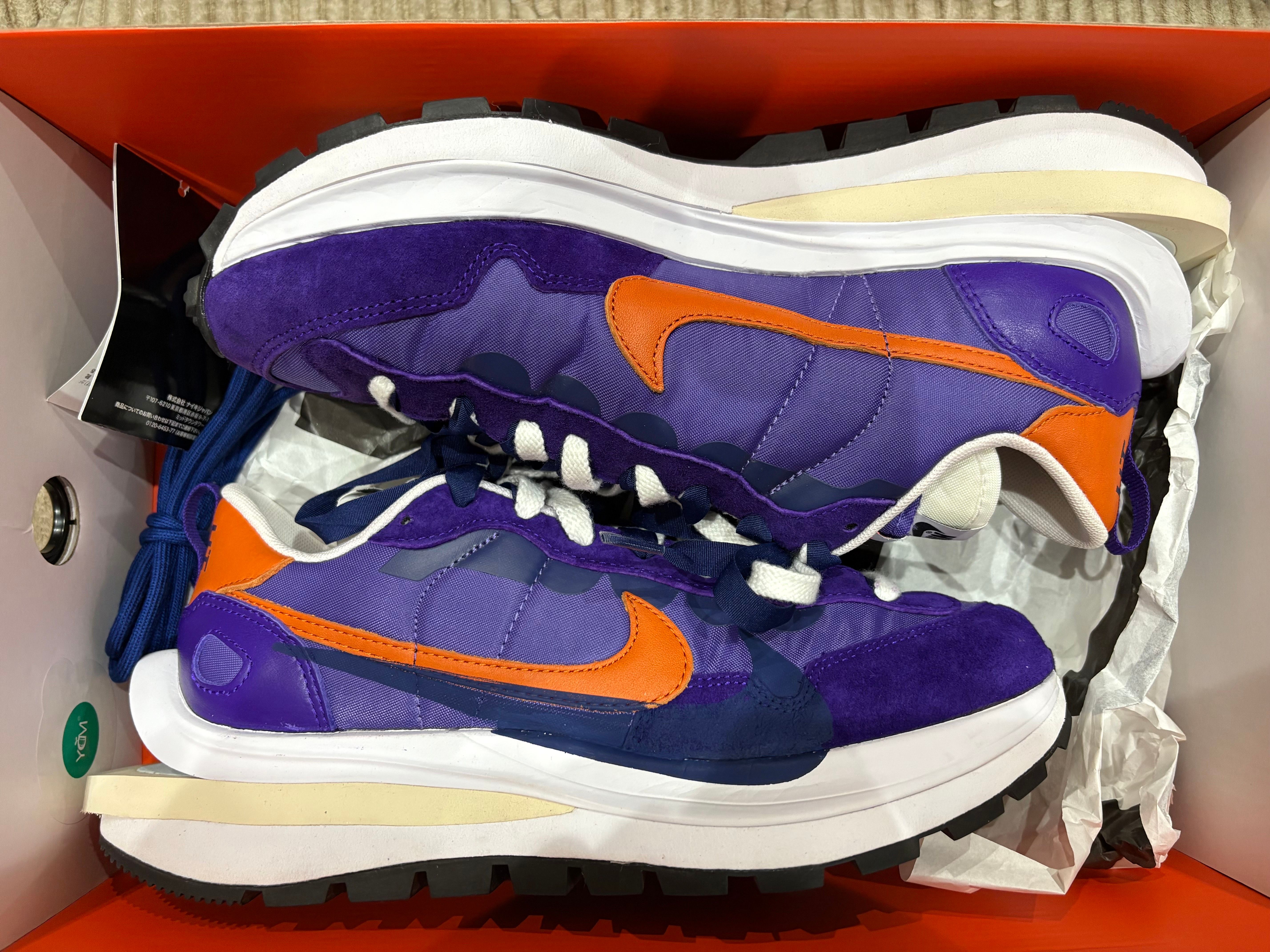 SACAI × NIKE VAPOR WAFFLE "DARK IRIS"