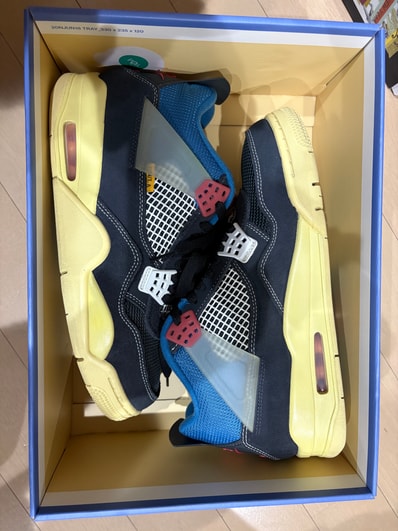 UNION × NIKE AIR JORDAN 4 "OFF NOIR"