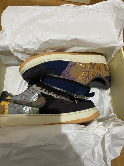 Travis Scott × Nike Air Force 1 Low Cactus Jack "Multi Color"