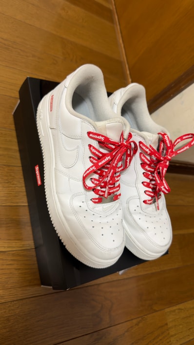 Supreme × Nike Air Force 1 Low "White"