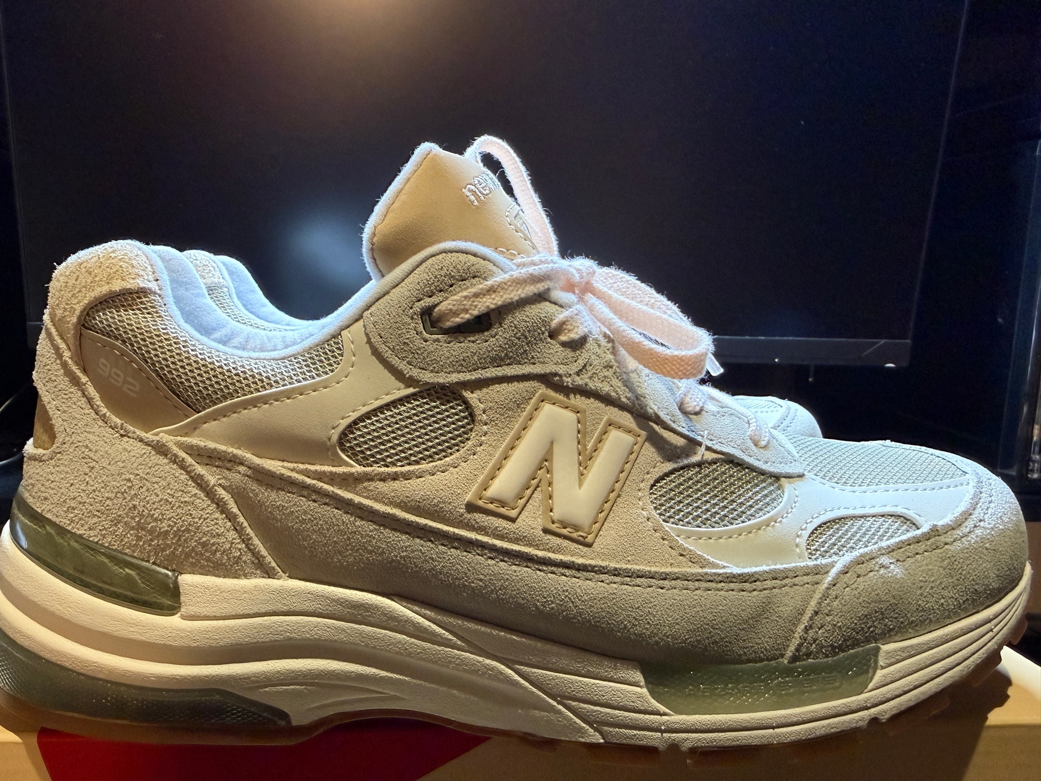 New Balance 992 Made in USA "Olivine"