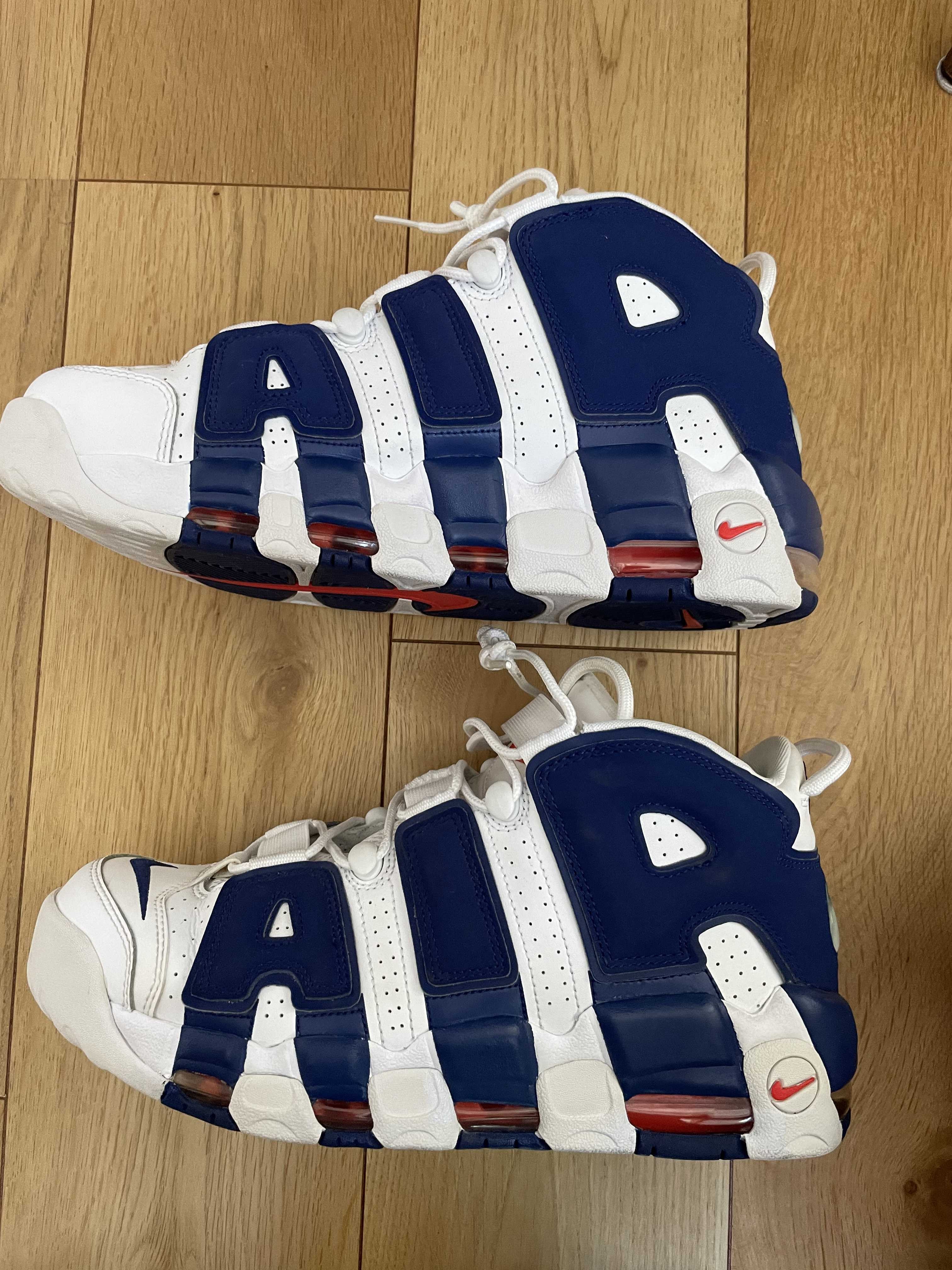 NIKE AIR MORE UPTEMPO 96 "WHITE/DEEP ROYAL BLUE"