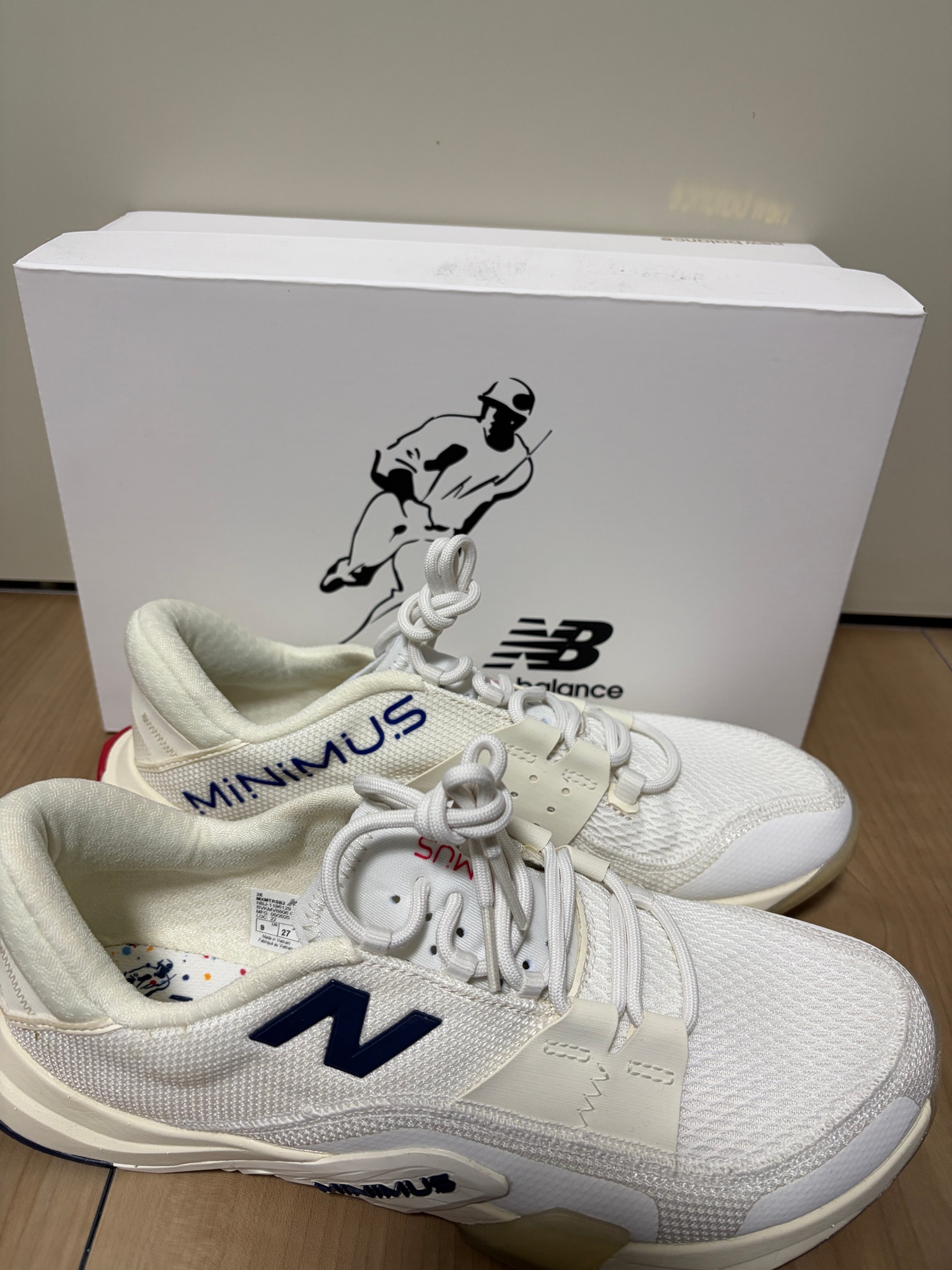 Shohei Ohtani x New Balance Minimus TR V2 "Sea Salt/NB Navy/White"