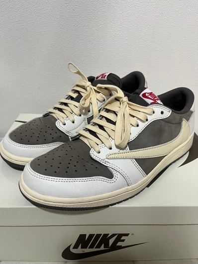 Travis Scott × Nike Air Jordan 1 Low OG SP "Reverse Mocha/Sail and Ridgerock"