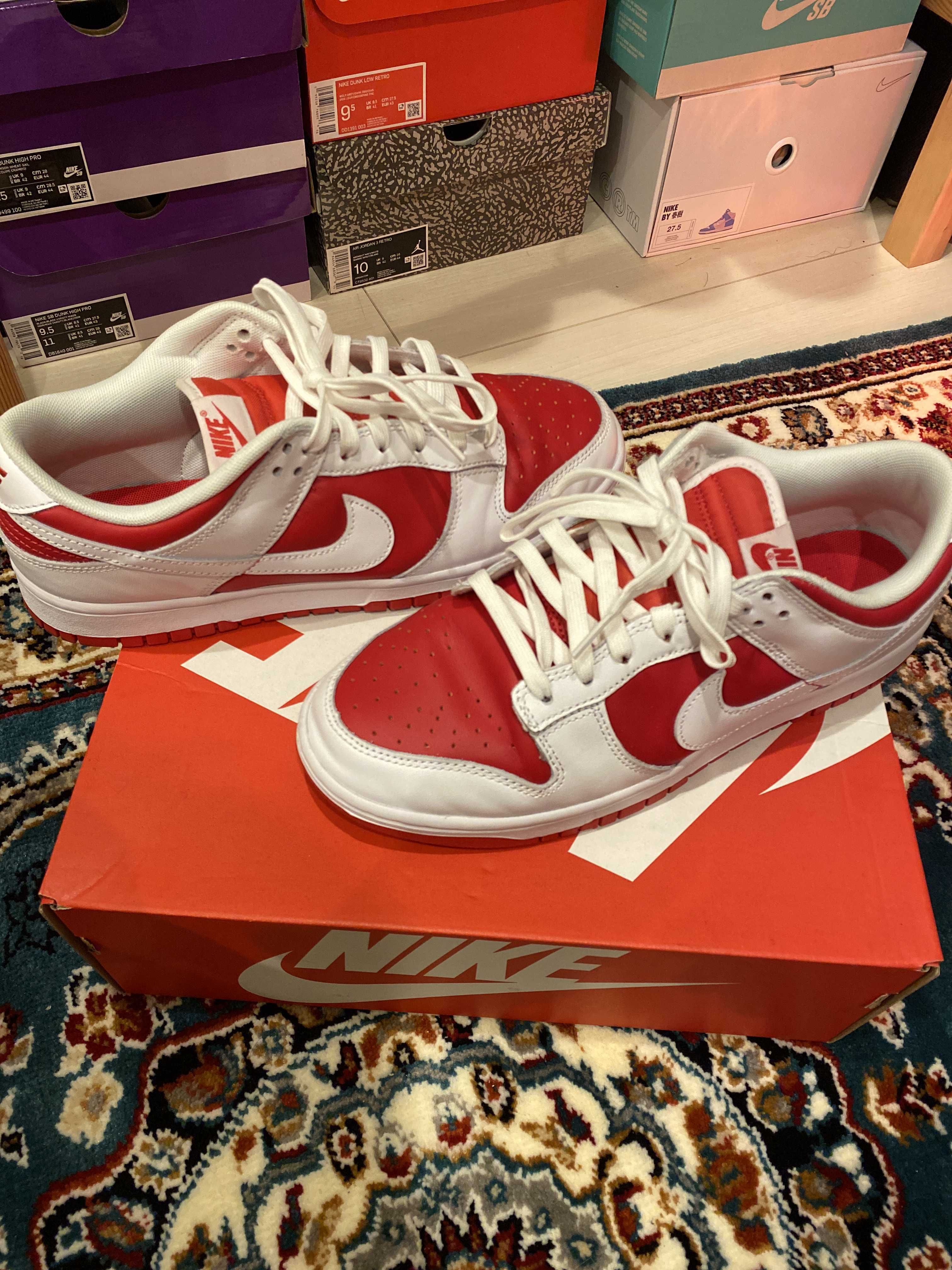 Nike Dunk Low Retro "Championship Red"