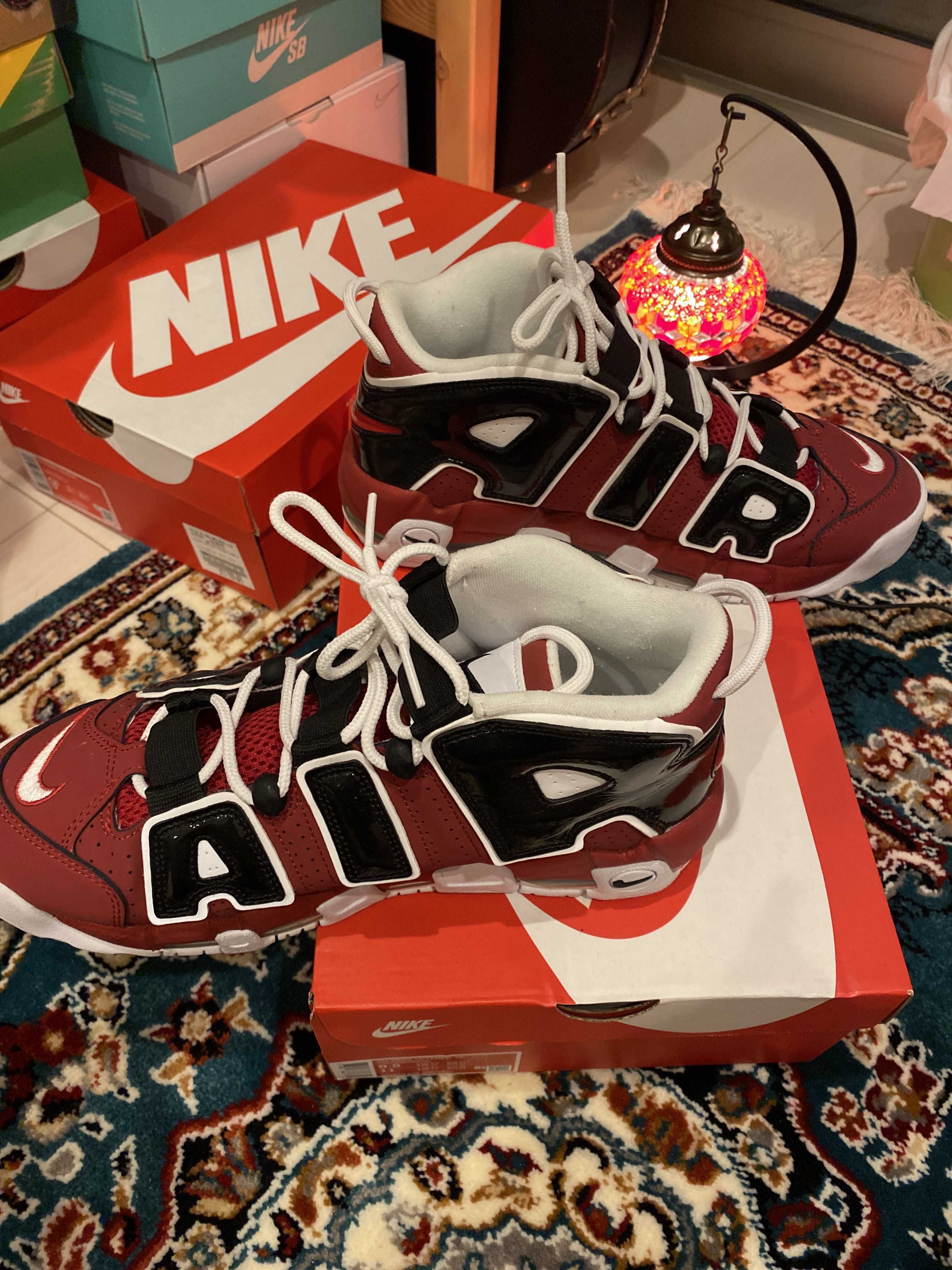 Nike Air More Uptempo ’96 "Black and Varsity Red" (2021)