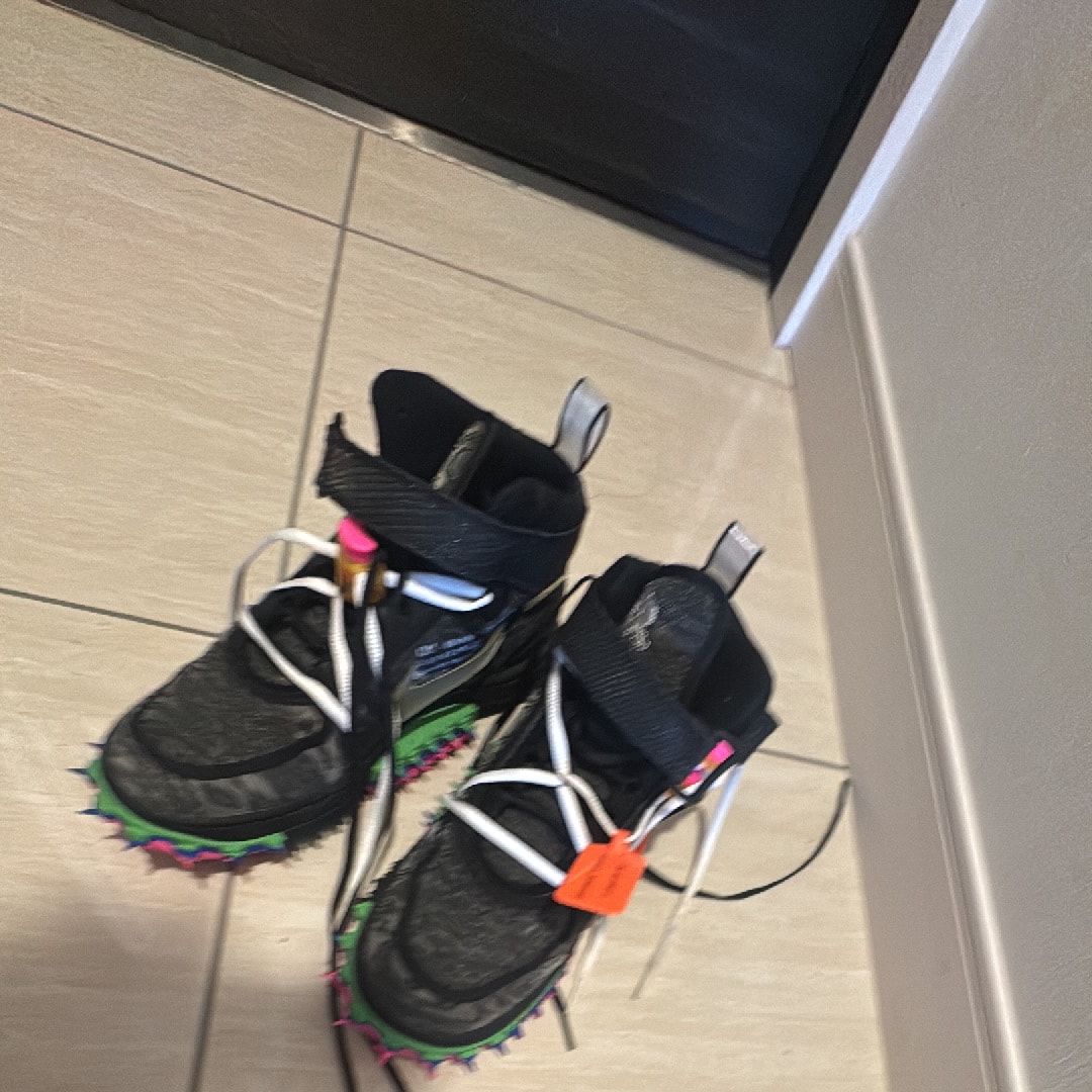 Off-White × Nike Air Force 1 Mid "Black"