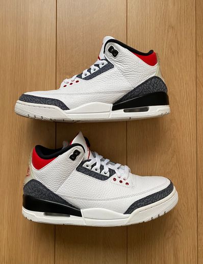 Nike Air Jordan 3 Retro SE-T CO JP "Fire Red Denim"