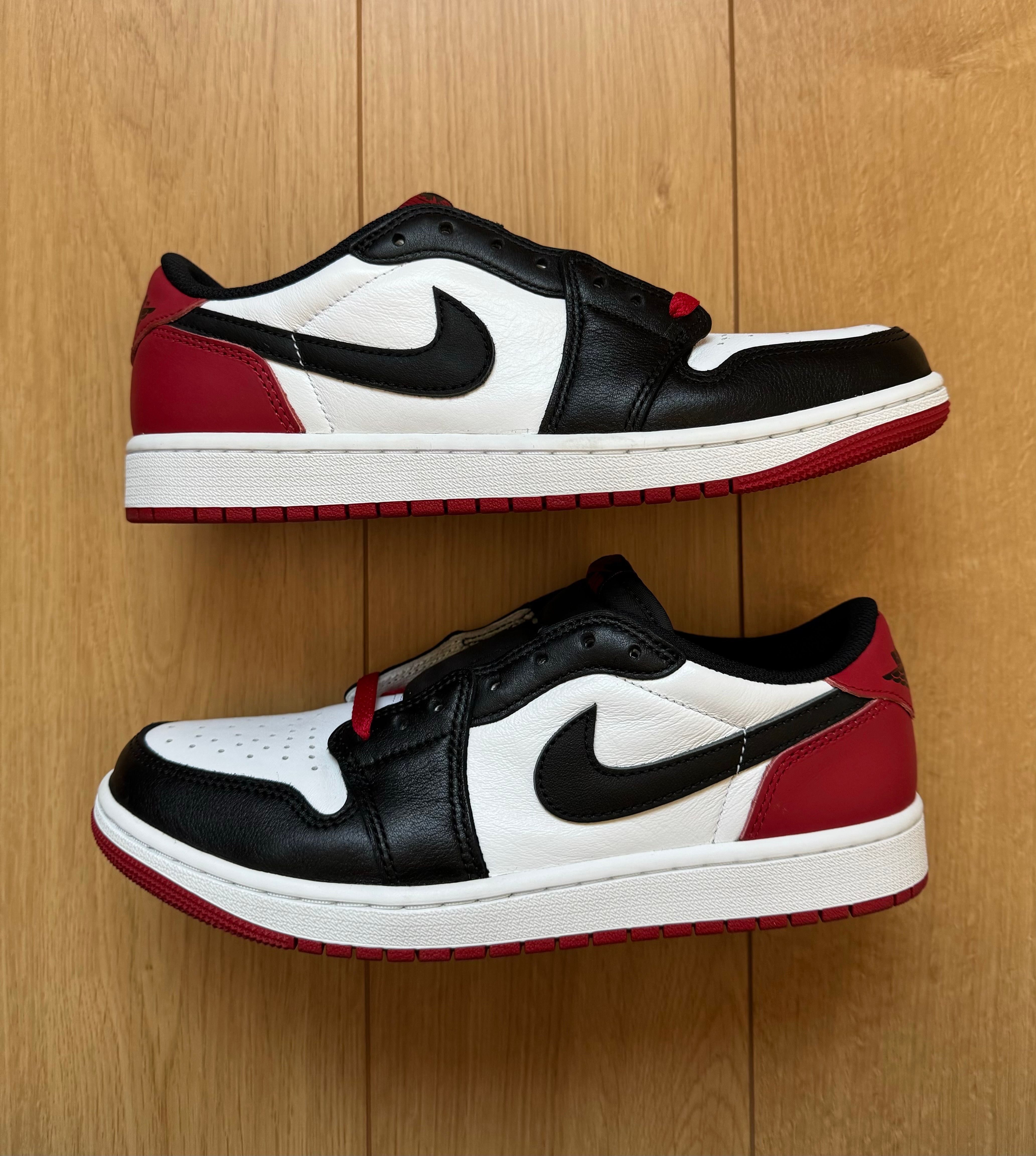 Nike Air Jordan 1 Retro Low OG "Black Toe"