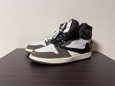 Travis Scott × Nike Air Jordan 1 Retro High OG TS SP "Sail/Dark Mocha"