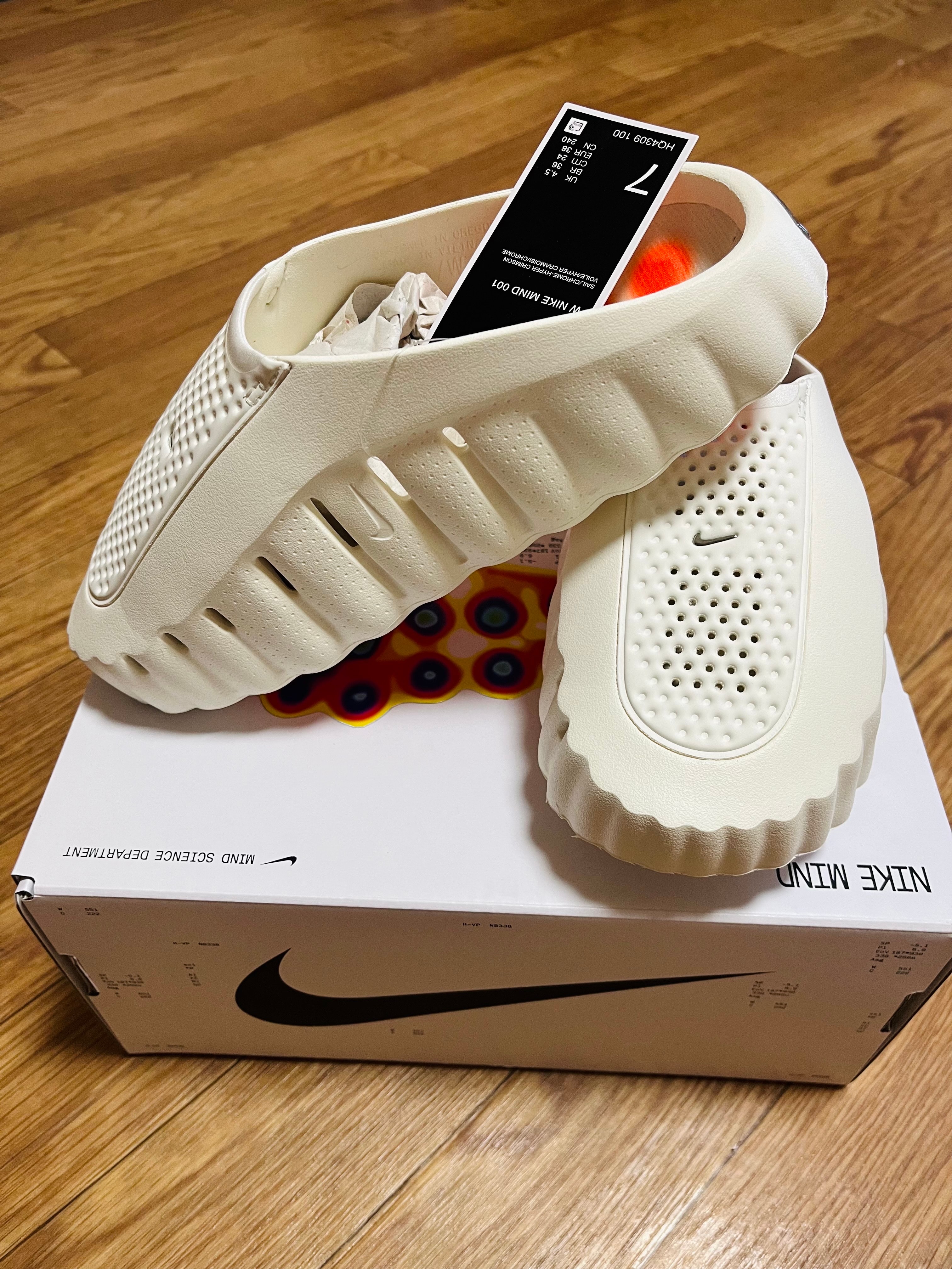 Nike Women's Mind 001 Mules "Sail"