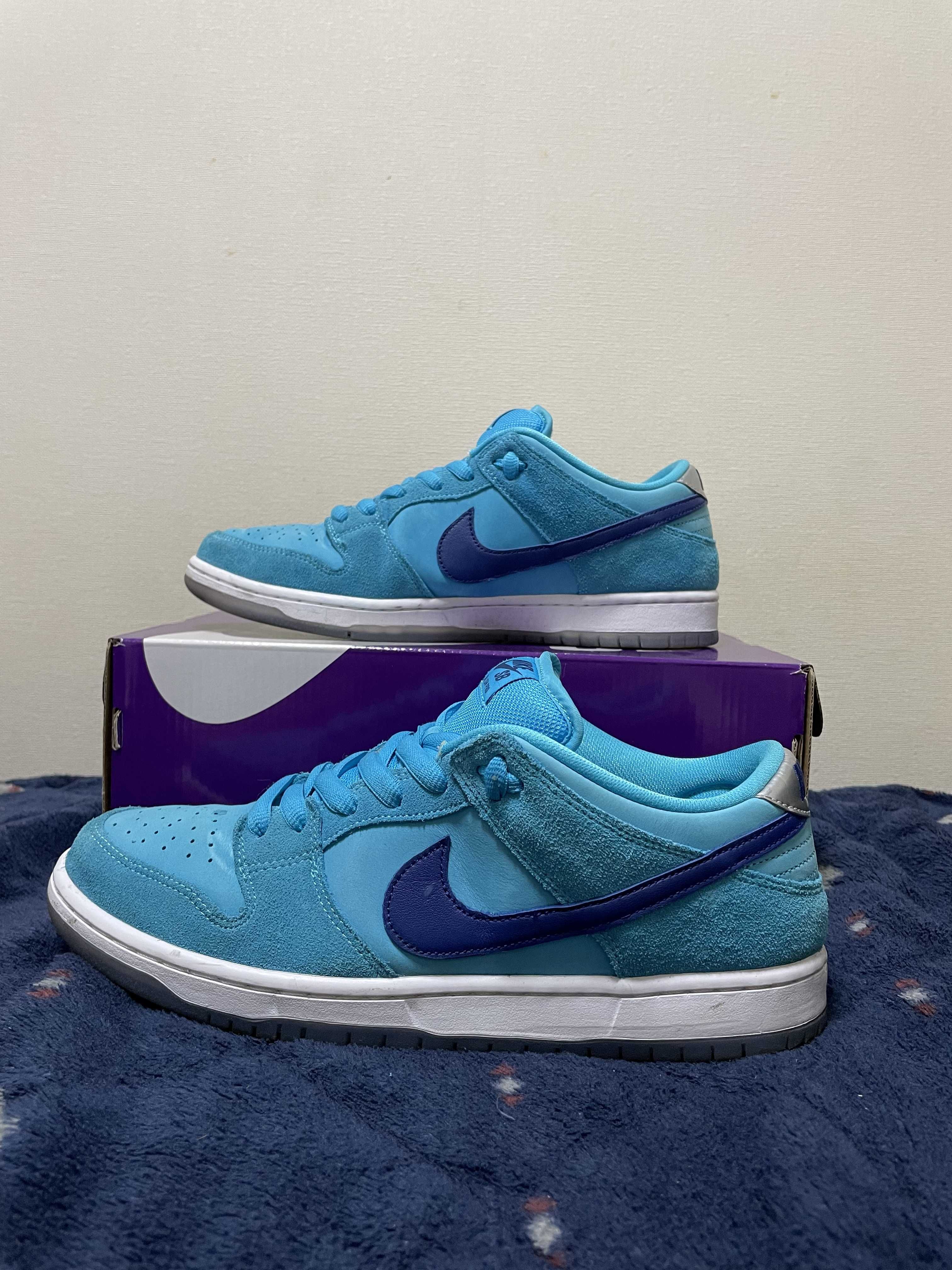 Nike SB Dunk Low Pro "Blue Fury/Deep Royal Blue"