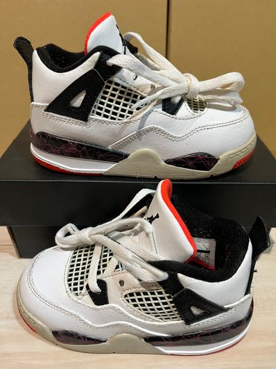 Nike TD Air Jordan 4 Retro "Bright Nostalgia"