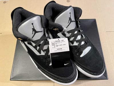 Nike Air Jordan 3 Retro Tinker "Black/Cement Grey"
