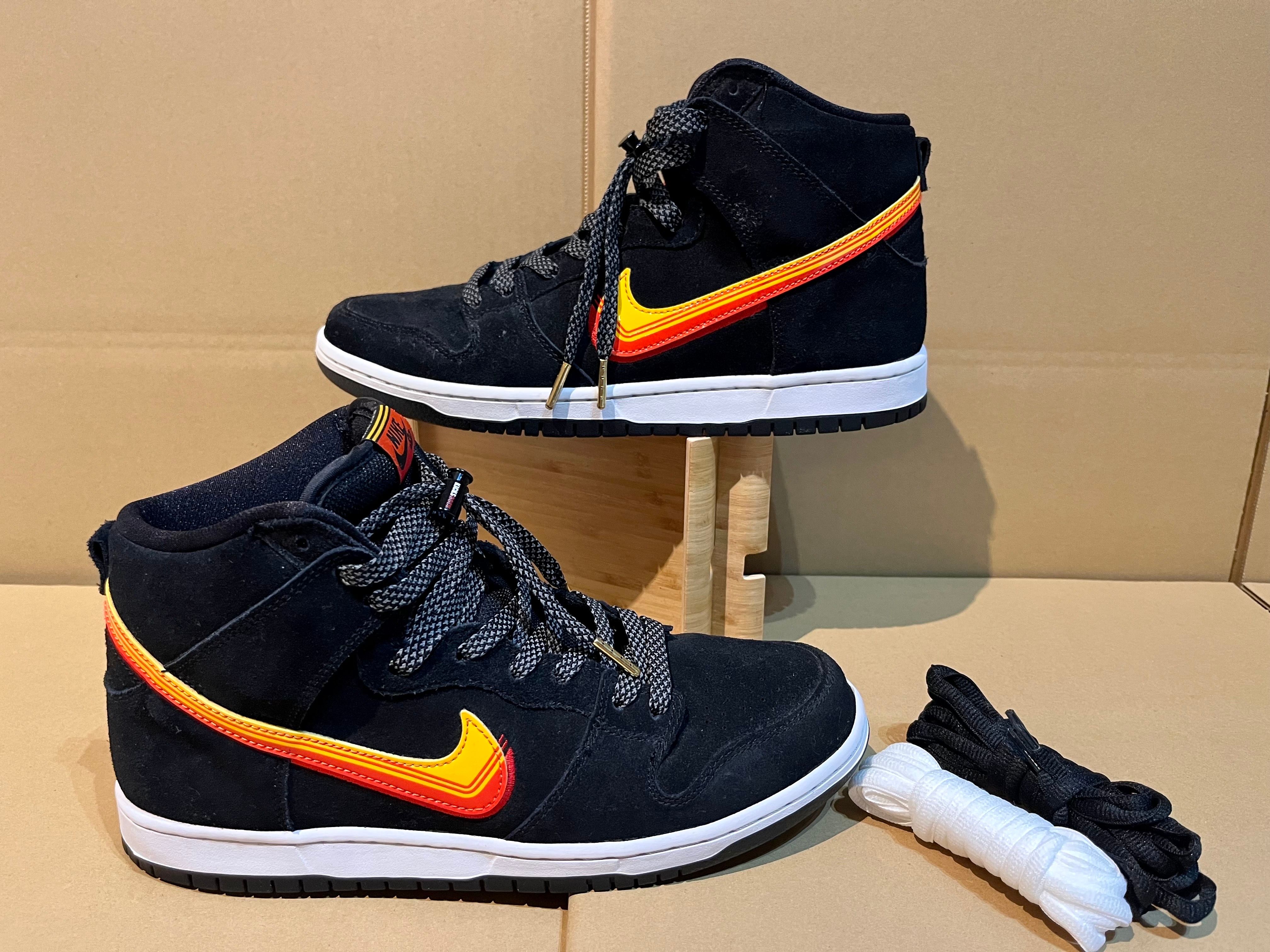 Nike SB Dunk High Pro "Black/Team Orange"