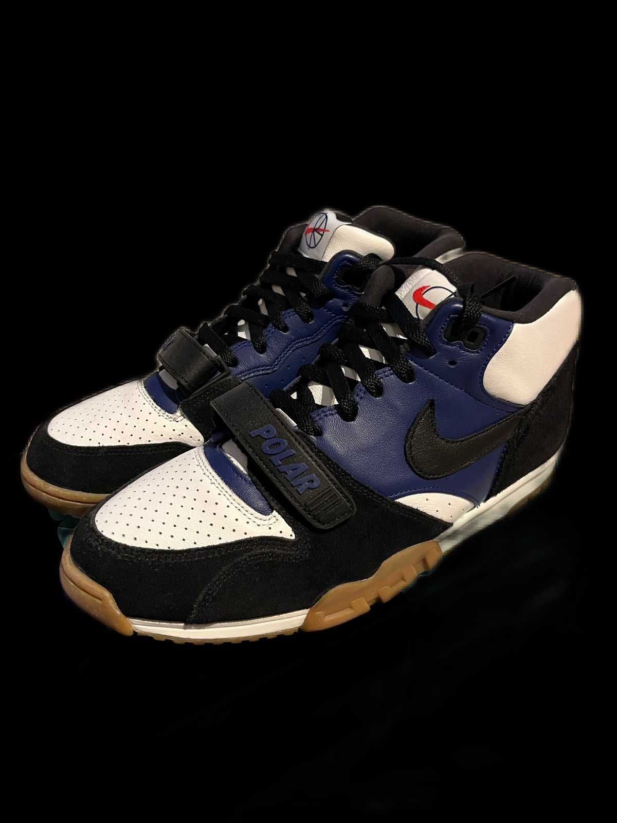 Polar Skate Co × Nike SB Air Trainer 1 "Blue/Black/White"