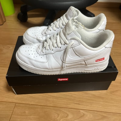 Supreme × Nike Air Force 1 Low "White"