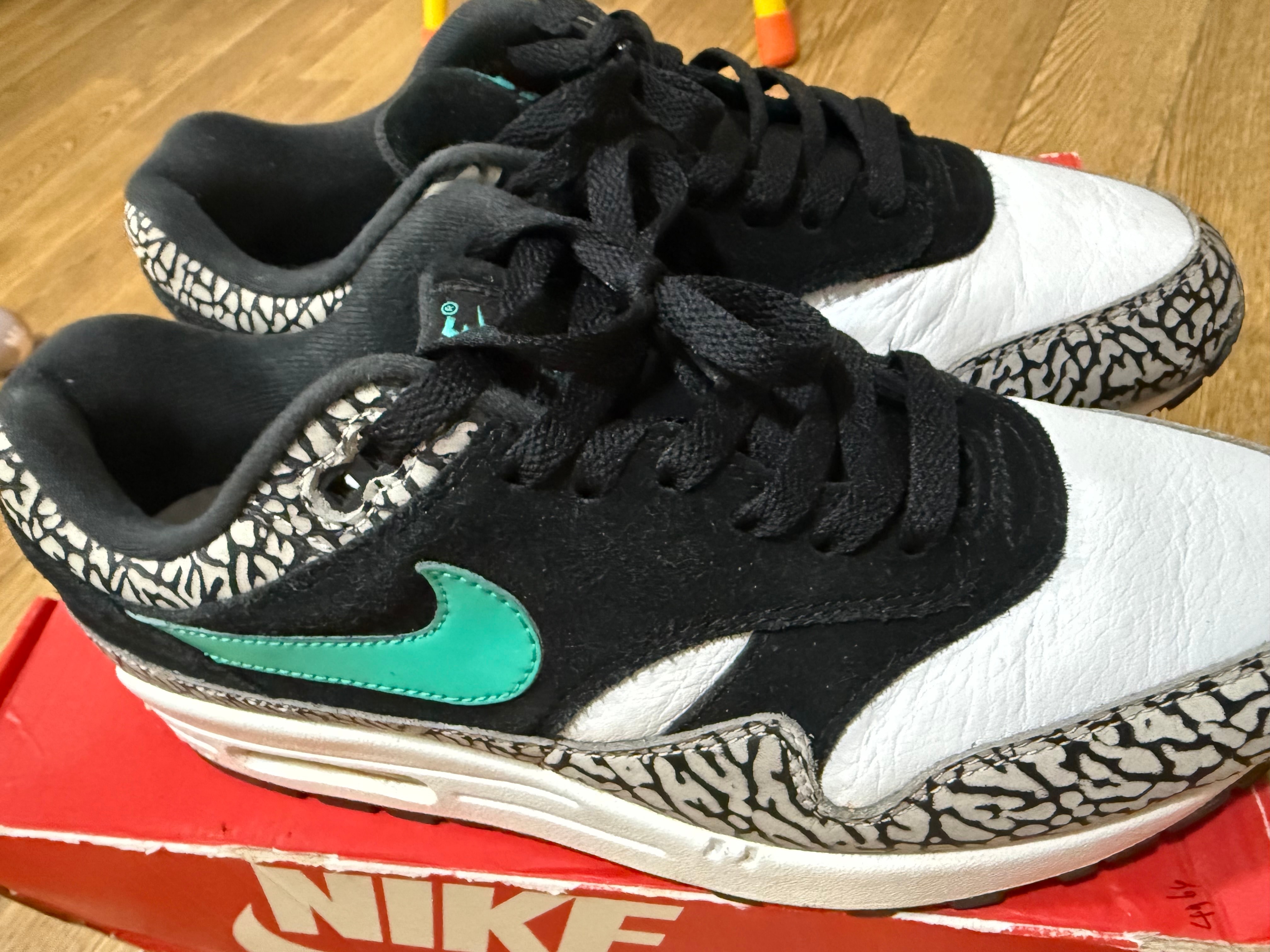 atmos × Nike Air Max 1 PRM Retro "Elephant/Safari" (2017)