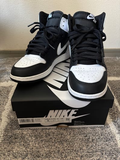 Nike GS Air Jordan 1 Retro High OG "Black/White"