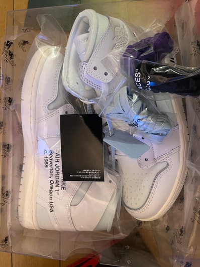 Virgil Abloh Archive (V.A.A.) × Nike Air Jordan 1 Retro High OG "Alaska"