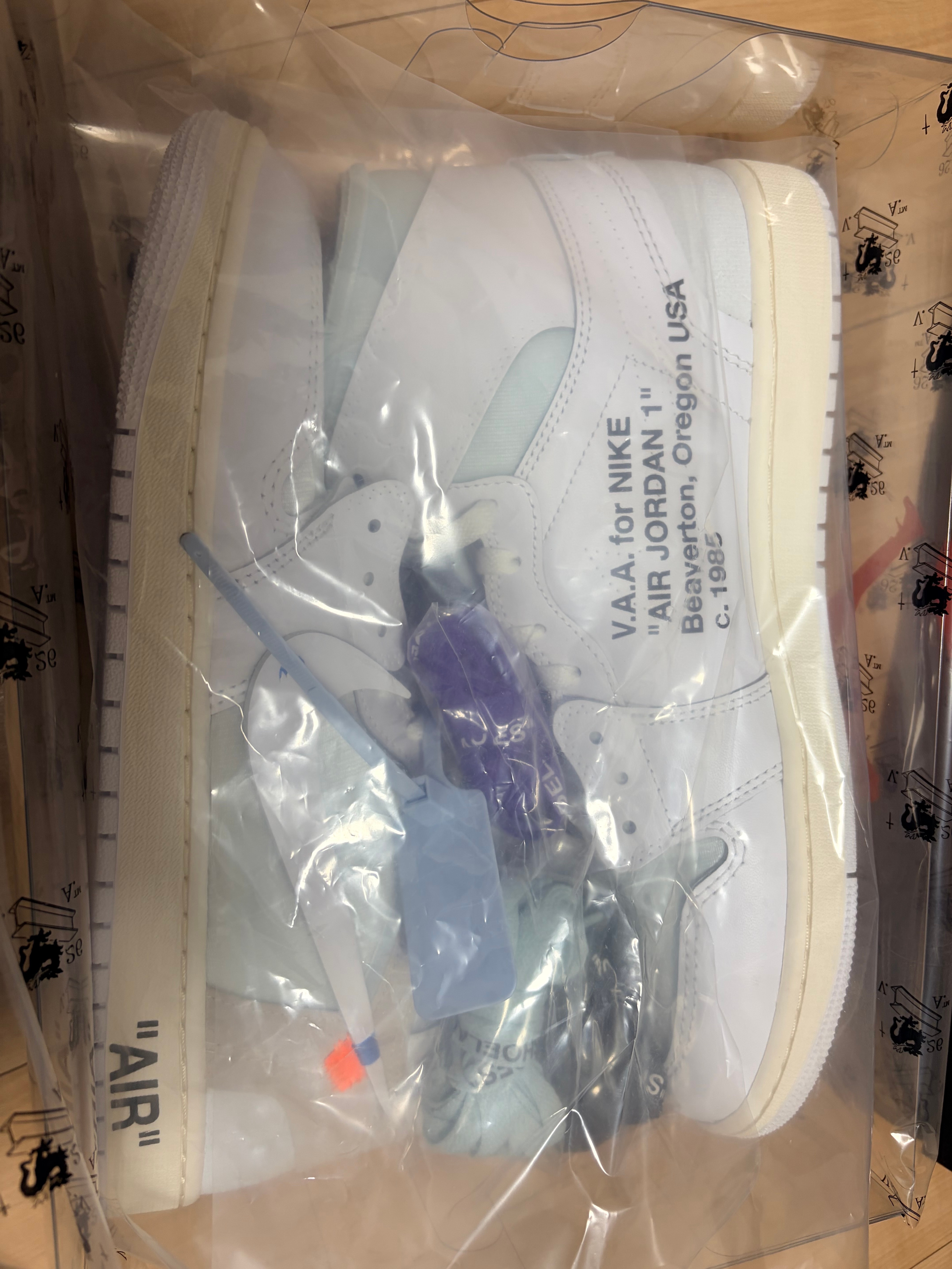 Virgil Abloh Archive (V.A.A.) × Nike Air Jordan 1 Retro High OG "Alaska"